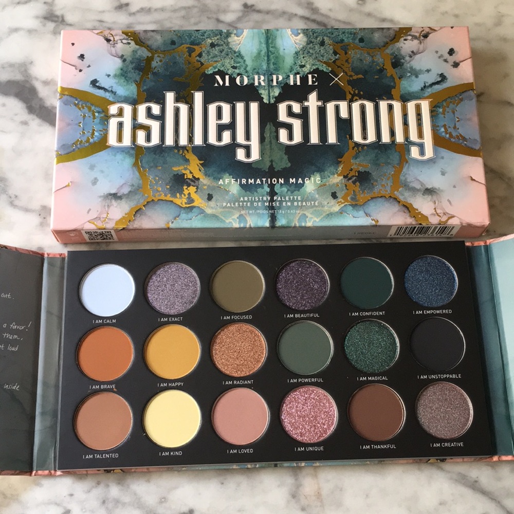 Morphe x Ashley Strong makeup artist palette NWT